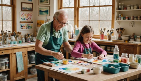 Ateliers creatifs a faire en famille