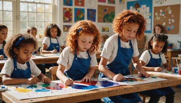 Comment eveiller la creativite artistique des enfants ?