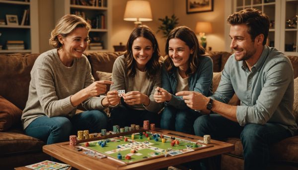 Soirees jeux de societe en famille